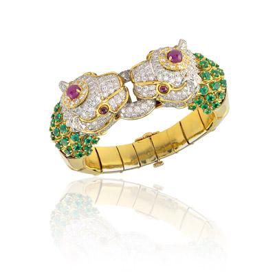 GCAL Jewelry Photography Diamond Gemstone Bangle Bracelet
